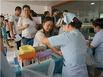 关爱员工，关注健康，公司组织进行年度健康体检
